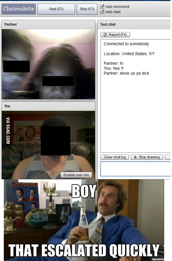 Chatroulette Girls 9gag