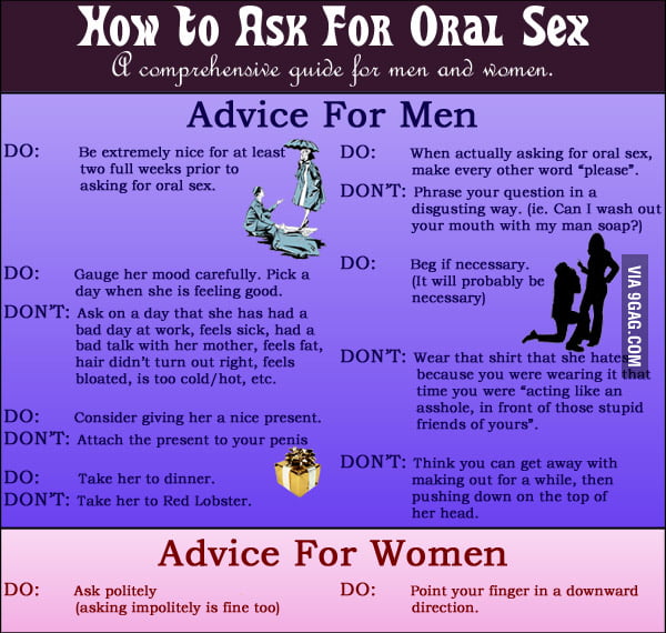 How To Ask For Oral Sex 9gag 