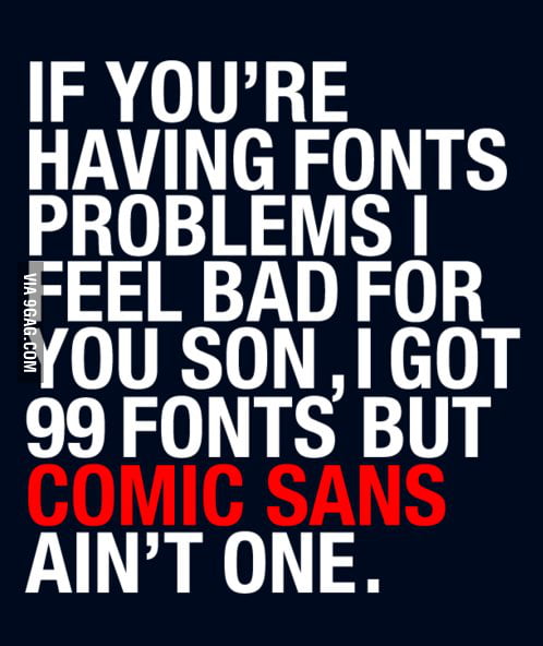 the-most-hated-font-9gag