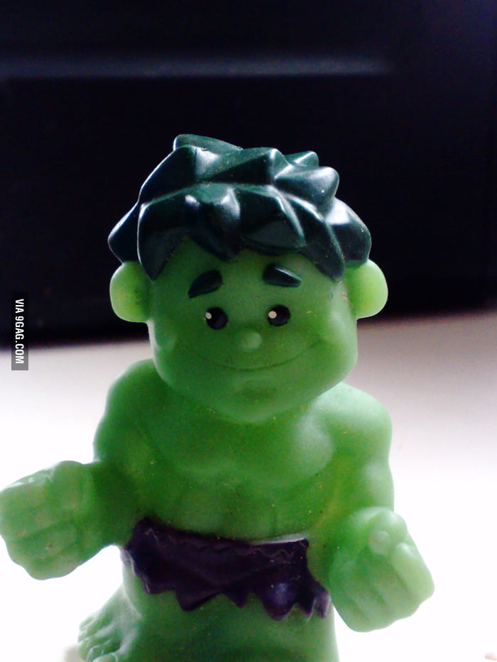 This is a Happy Hulk - 9GAG
