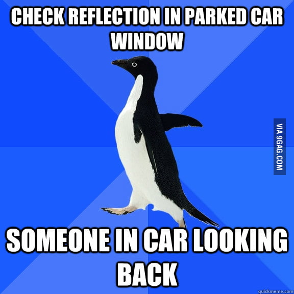 This feels awkward and scary.