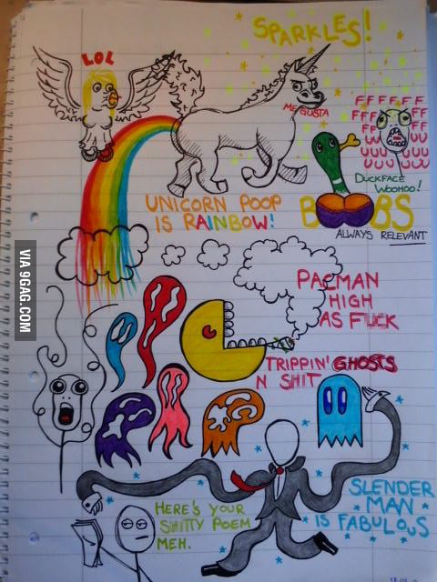 I am so bored in school - 9GAG