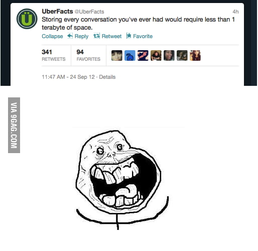 Forever alone guy is happy - 9GAG