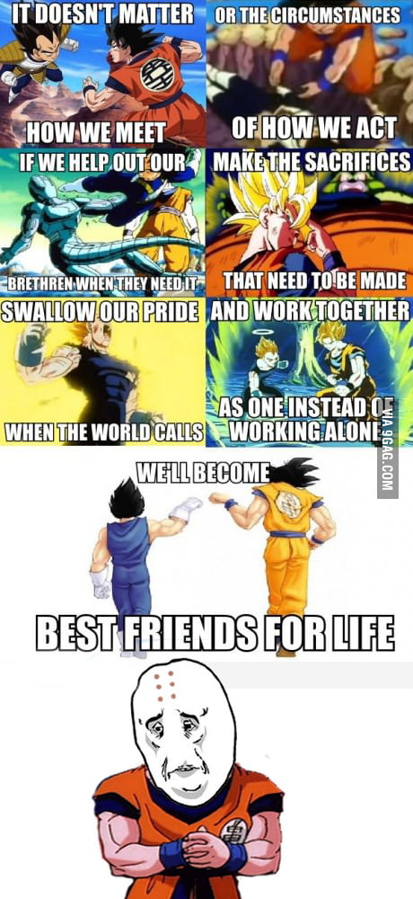 Sad krillin is Sad - 9GAG