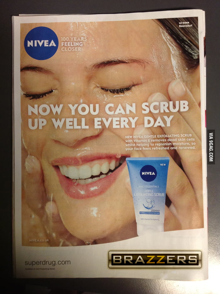 Sperm Blast Nivea And Brazzers Win 9gag