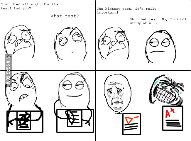 Studying Rage - 9GAG