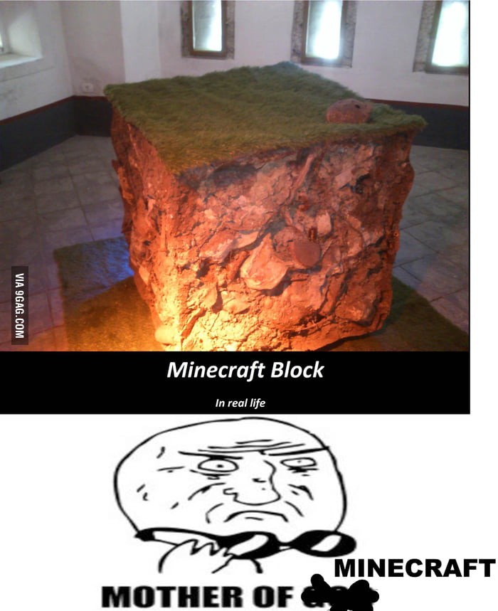 Minecraft Block in Real Life - 9GAG