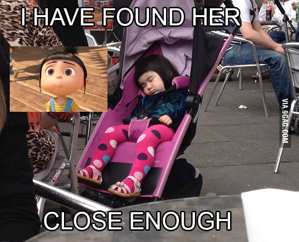 Agnes Despicable Me in RL - 9GAG