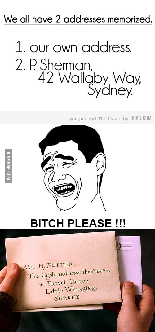 We all have 2 addresses memorized [FIXED] - 9GAG