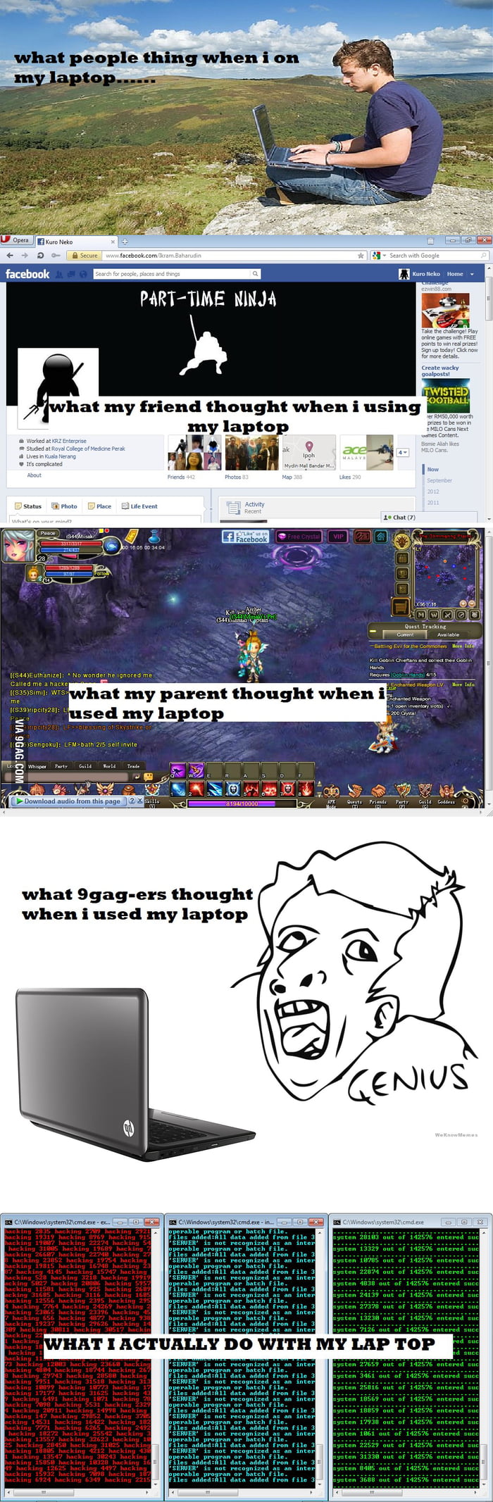 WHAT I ACTUALLY DO... - 9GAG