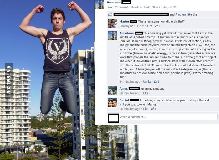 Dat comment - 9GAG