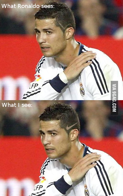 Ronaldos New Haircut 9GAG   5571575 700b 