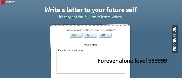 Forever alone level 999999999999999 - 9GAG