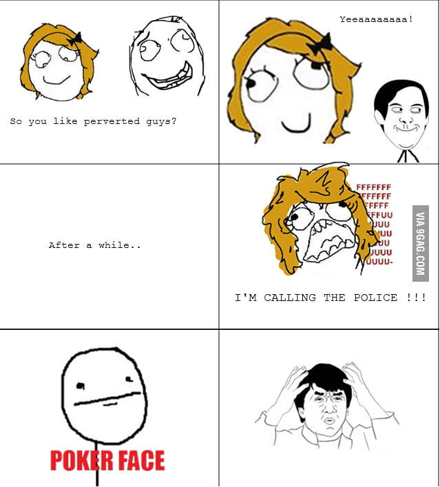 Retarded girl strikes again! - 9GAG