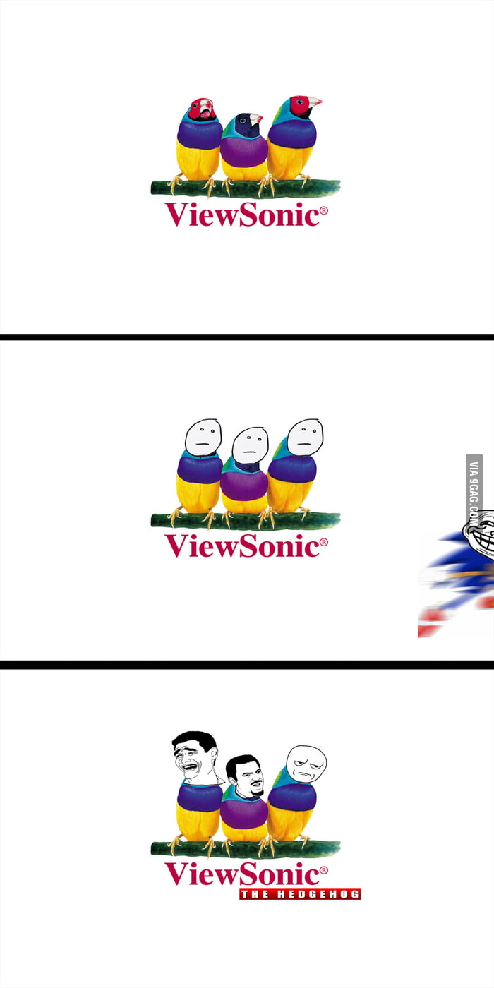 When I see ViewSonic Logo LOL - 9GAG