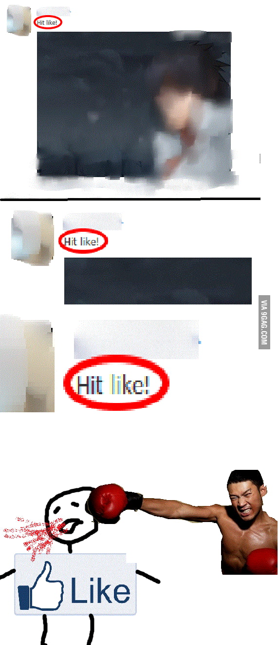 Hit like. - 9GAG