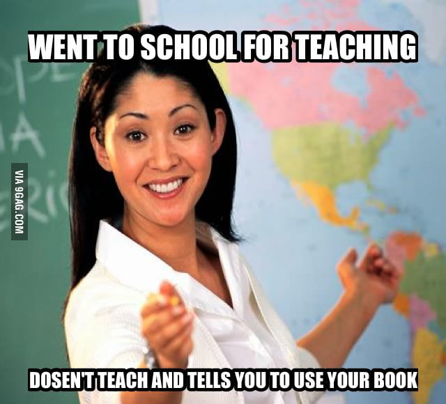 Lazy Teachers - 9GAG