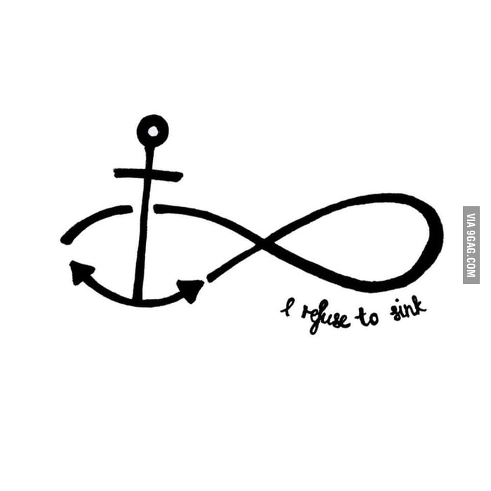 Anchor + Infinity - 9GAG