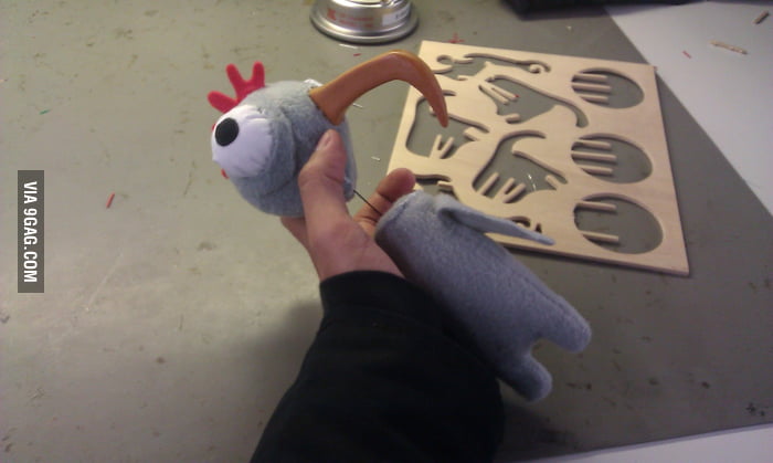 Dirty Chicken Toy, with Real Grappling Hook Action! - 9GAG
