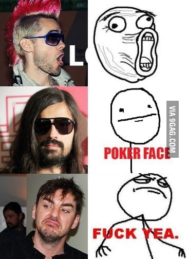 30 seconds to mars were inspired by the memes - 9GAG