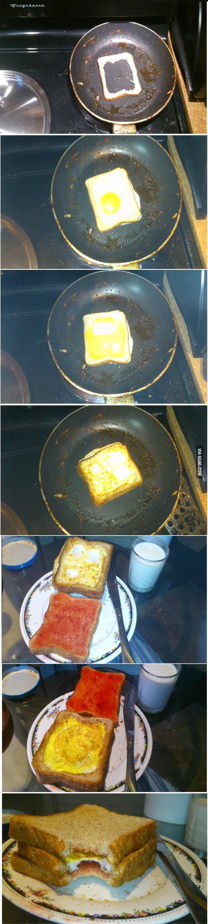 How I eat my eggs - 9GAG