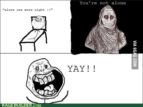 Forever alone not alone - 9GAG