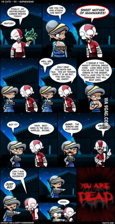 Kratos & The Oracle - 9GAG