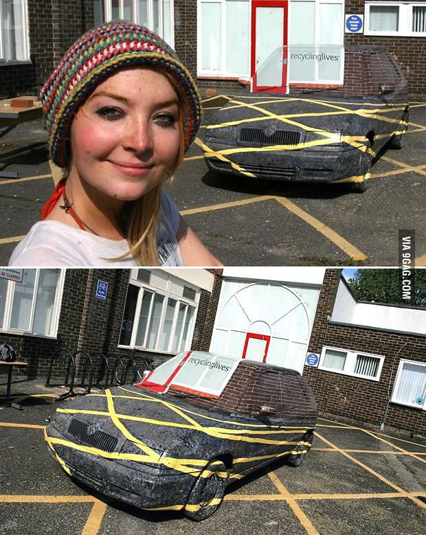 Invisible Car 9GAG