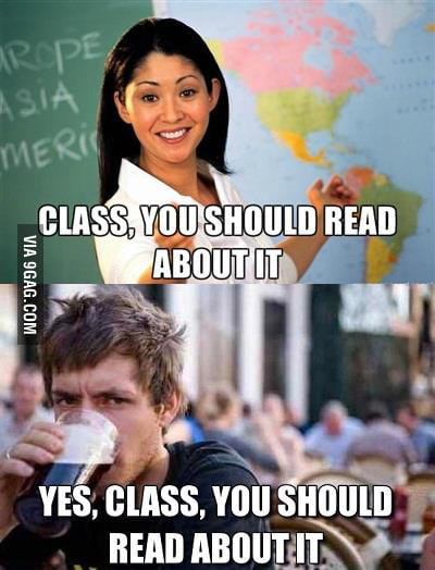 Me in class - 9GAG