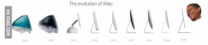 Imac Iterations The evolution of iMac - 9GAG