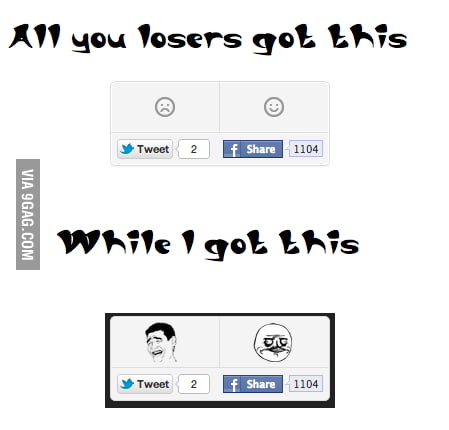 Like Buttons - 9GAG