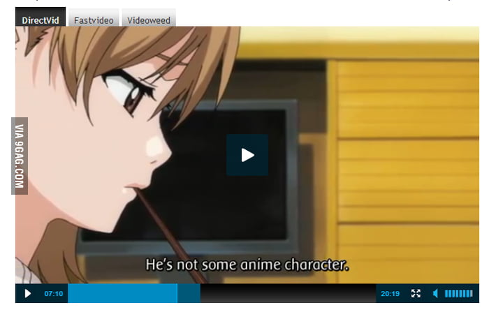Was watching anime, then this happened - 9GAG