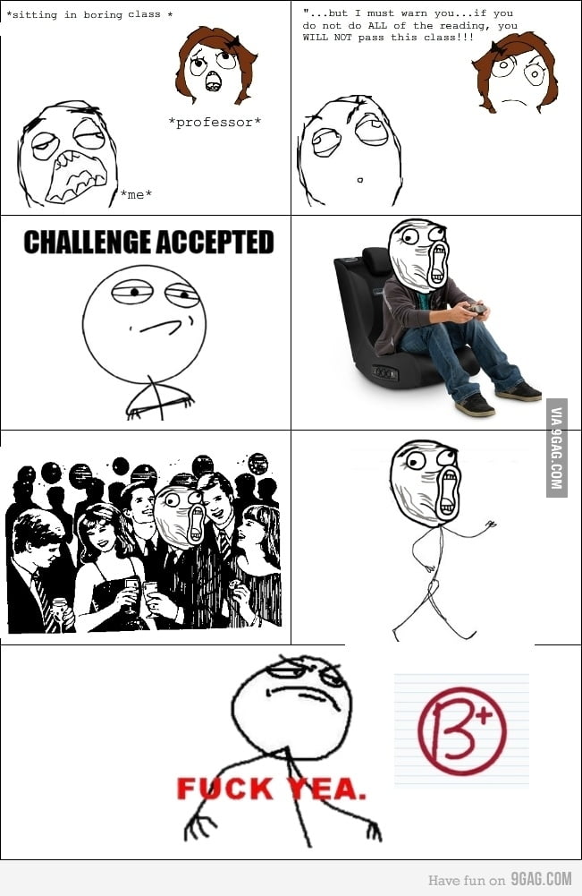 In your face ! - 9GAG