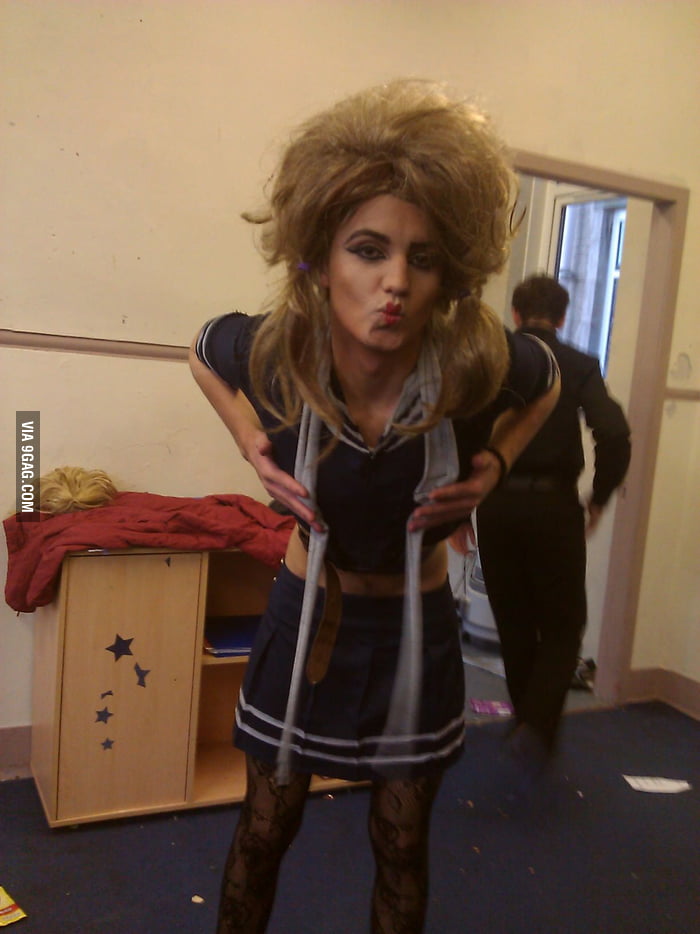 Today I Done A Charity Crossdress How Did I Do 9gag 9gag