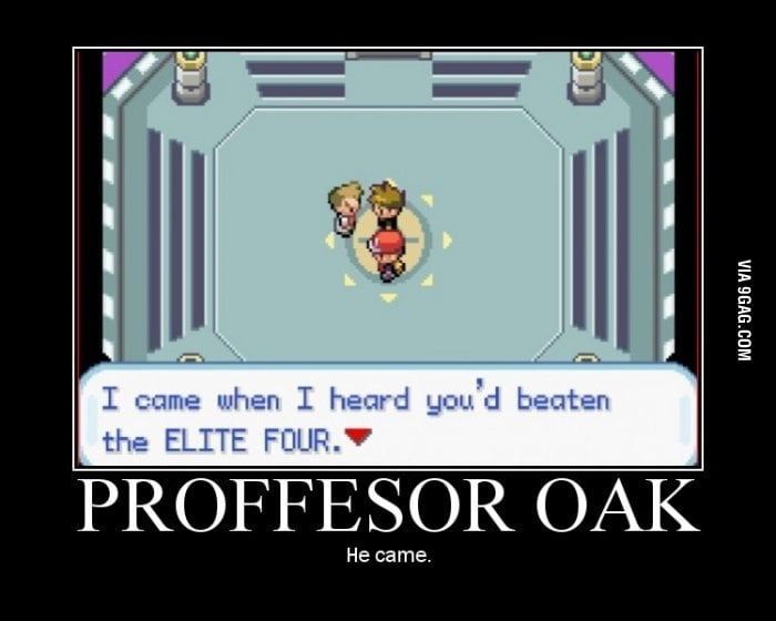 Professor Oak 9gag