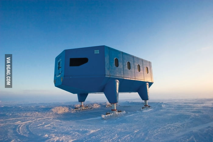 Research Base in Antarctica