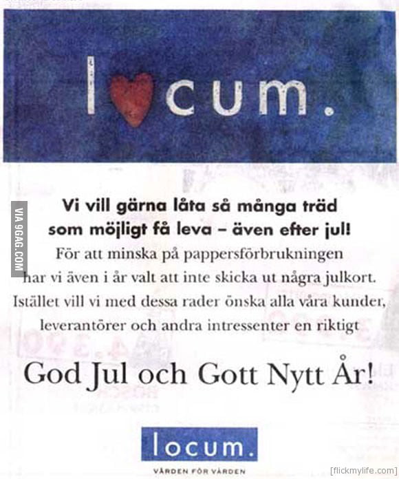 Swedish company Locum logo gone bad - 9GAG