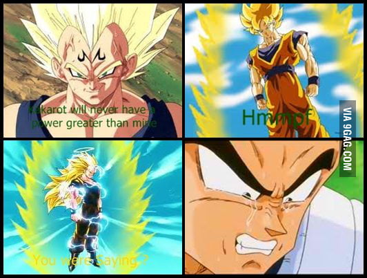 Poor Vegeta - 9GAG