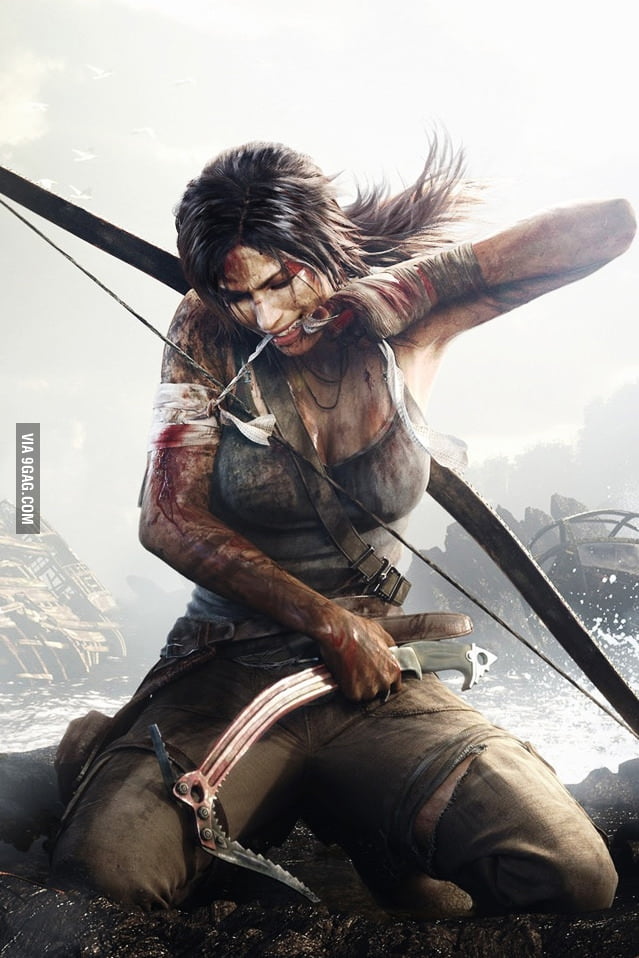 Awesome Tomb Raider "Lara Croft" Drawing