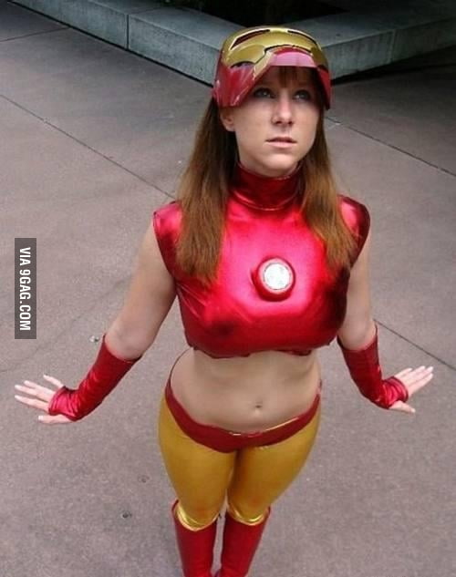 Iron Man Is A Super Hero Iron Woman Is A Command 9gag 