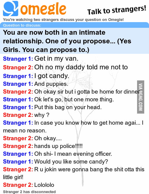 What Happens On Omegle 9gag