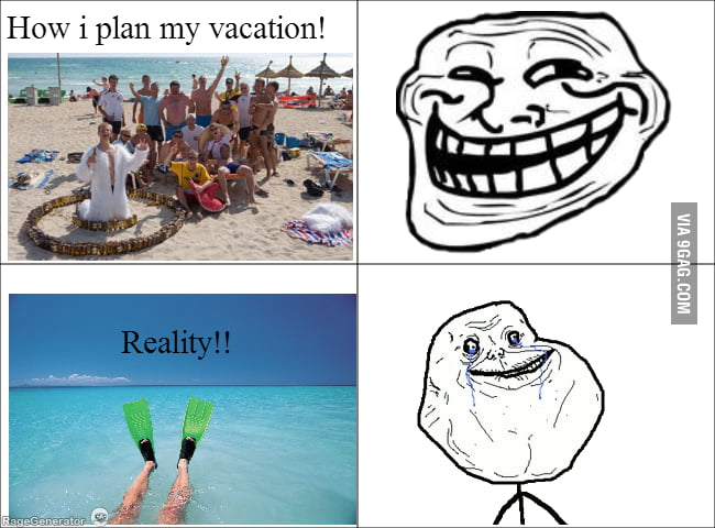 Мем про отпуск