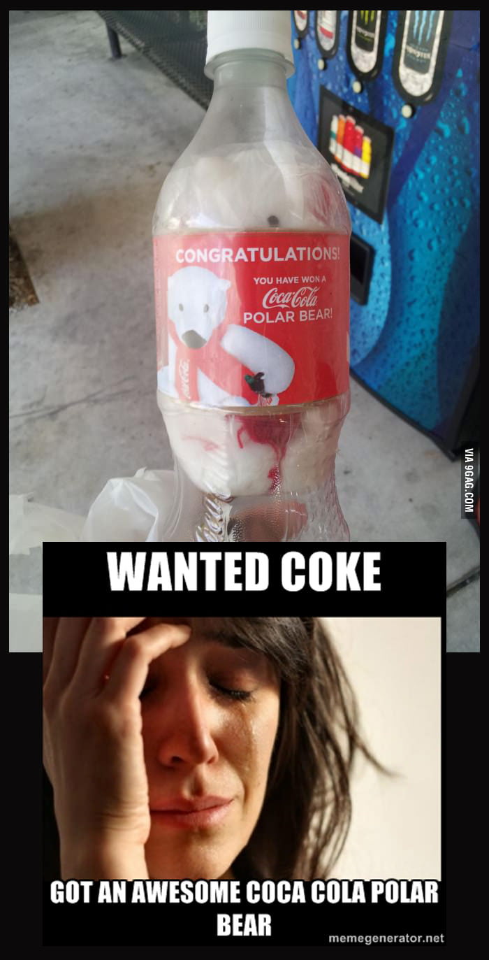 First Coca Cola problem - 9GAG