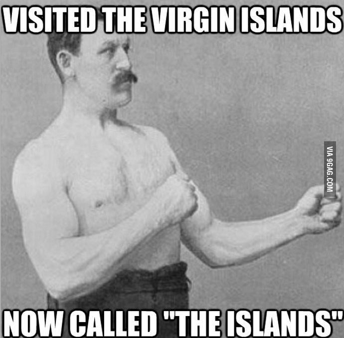 Overly manly man
