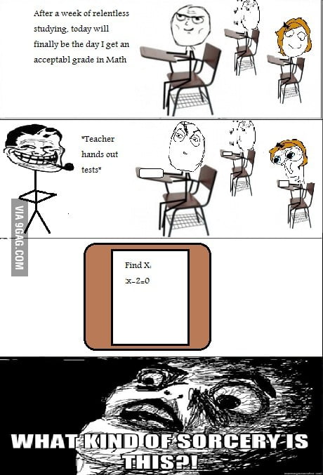 Math in a nutshell.... - 9GAG