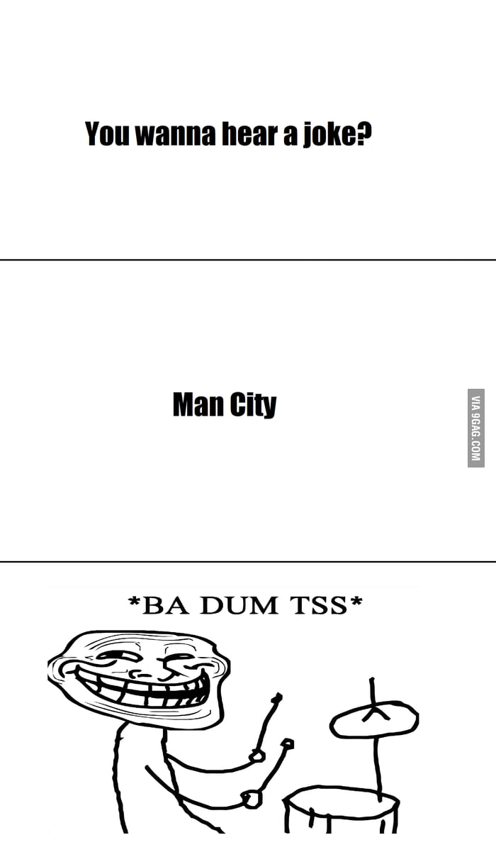 Put shit in the bin: Man City - 9GAG