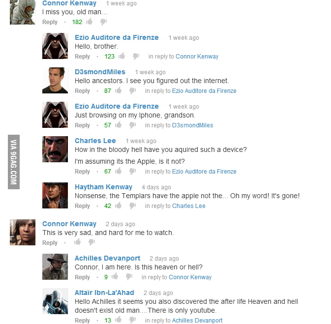 Dat youtube comments - 9GAG
