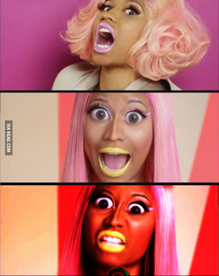 Just Nicki Minaj On Pause 9gag 