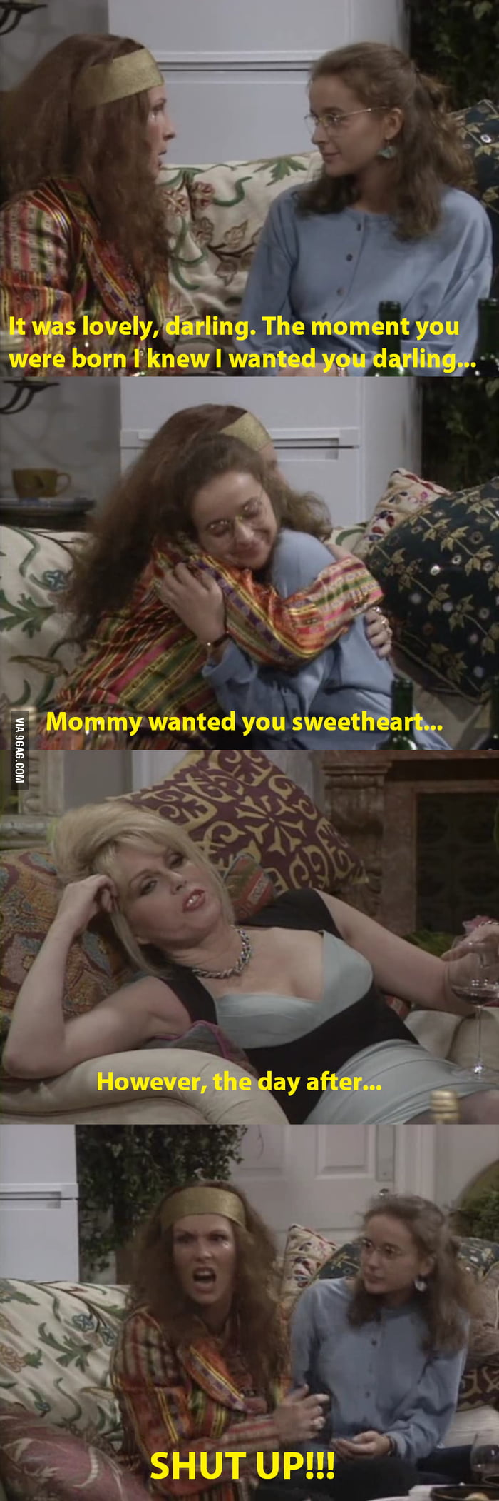 Mom, what was my birth like? - 9GAG