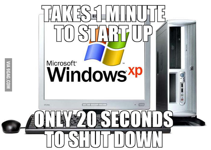Scumbag Windows XP - 9GAG